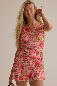 Haiden Floral Mini Dress Detail 2 - Altar'd State