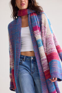 Kynlee Scarf Cardigan Detail 3 - Altar'd State