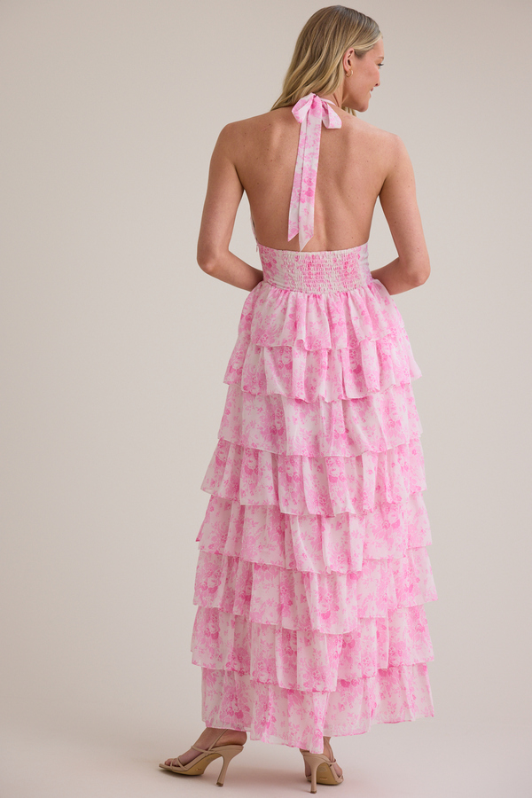 Aveline Maxi Dress in Pink | Altar'd State
