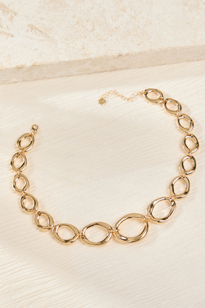 Allie Hoop Statement Necklace - Altar'd State - 