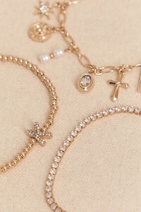 K Charm Bracelet Set Detail 2 - Altar'd State