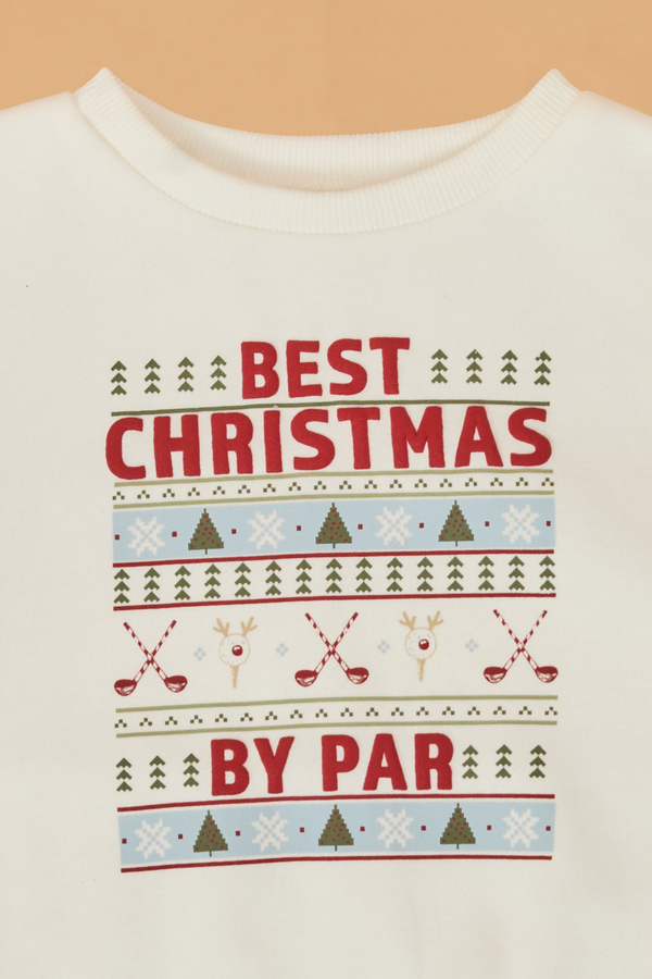 Best Christmas By Par Sweatshirt Detail 2 - Altar'd State