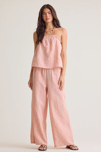 Paloma Striped Tube Top Detail 2 - Altar'd State