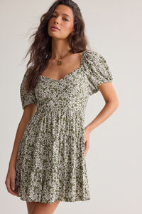 Ashley Floral Mama Dress Detail 2 - Altar'd State