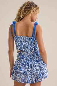 Winslow Embroidered Crop Tank Detail 5 - Altar'd State