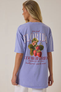 Florida Floral Oversized Tee Detail 6 - Altar'd State