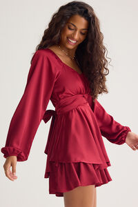 Nora Satin Romper Detail 3 - Altar'd State
