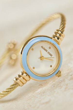 Cuff Enamel Round Watch - Altar'd State - 