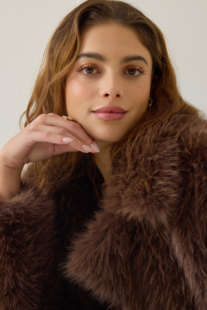 Tierra Faux Fur Jacket - Altar'd State - 