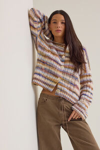 Marlow Button Up Sweater Detail 4 - Altar'd State