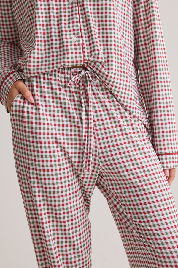 Holiday Cheer Pajama Set Detail 4 - Altar'd State