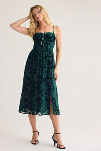 Juniper Midi Dress Detail 2 - Altar'd State
