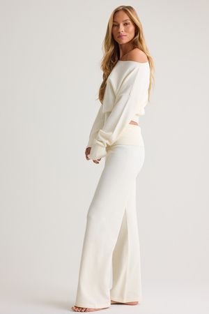 Stella Boatneck Sweater Top - Altar'd State - 