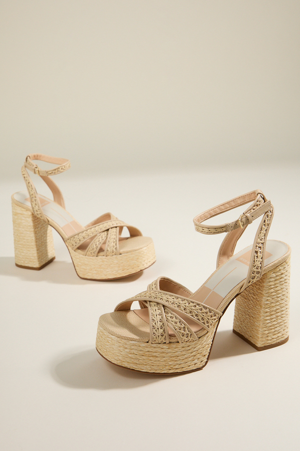 Dolce Vita Danila Woven Block Heel - Altar'd State