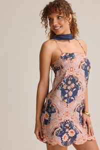 Noah Floral Mini Dress Detail 4 - Altar'd State