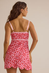Faelina Mini Dress Detail 4 - Altar'd State