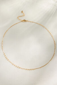 Dainty Ball Chain Necklace Detail 2 - Altar'd State