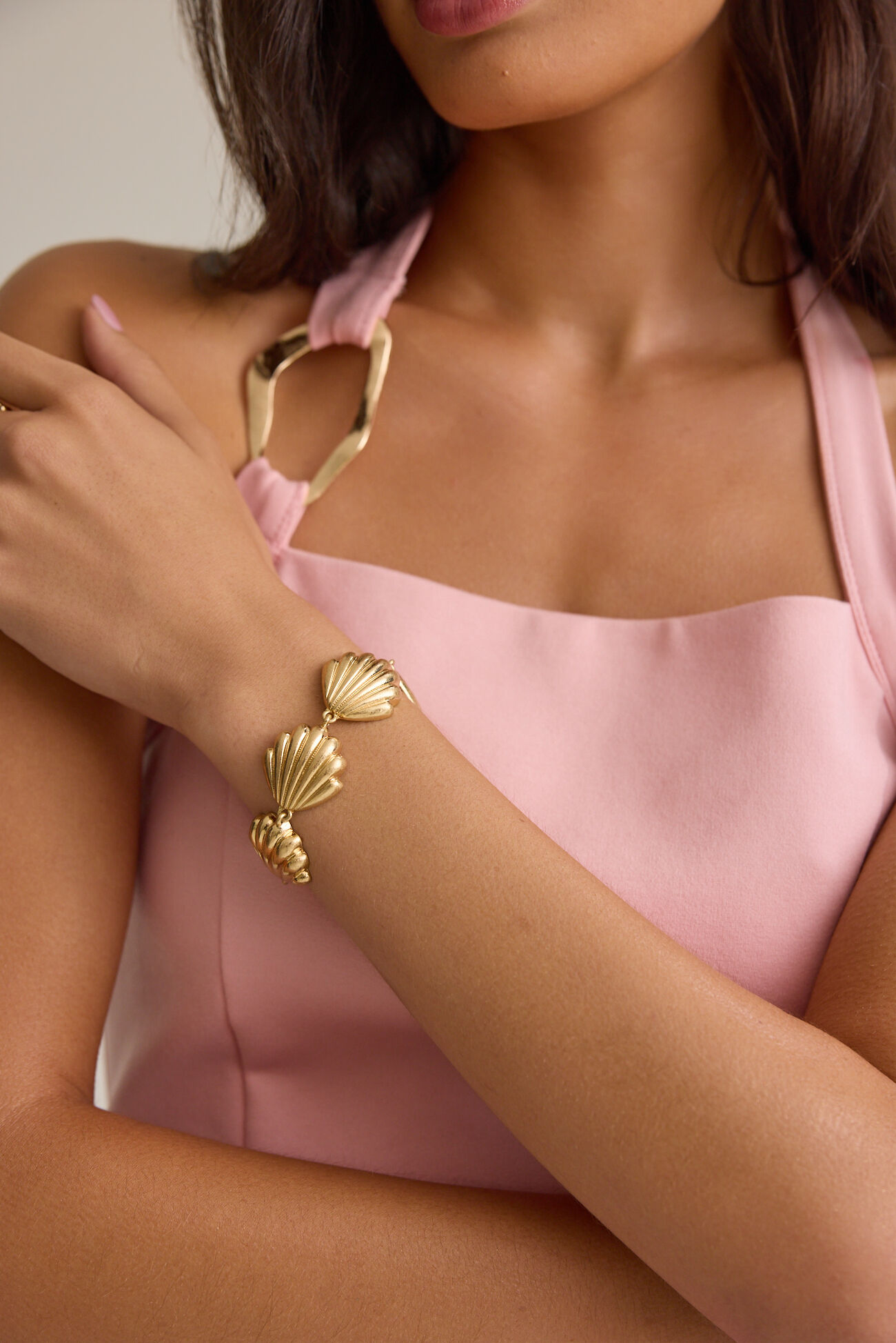 Golden Shore Station Bracelet