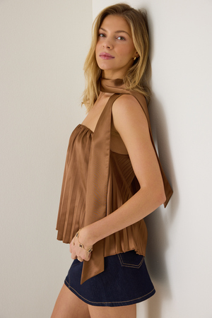 Ellery Halter Tie Blouse - Altar'd State