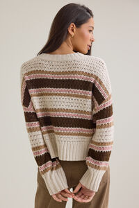 Adley Striped Sweater Detail 5 - Altar'd State