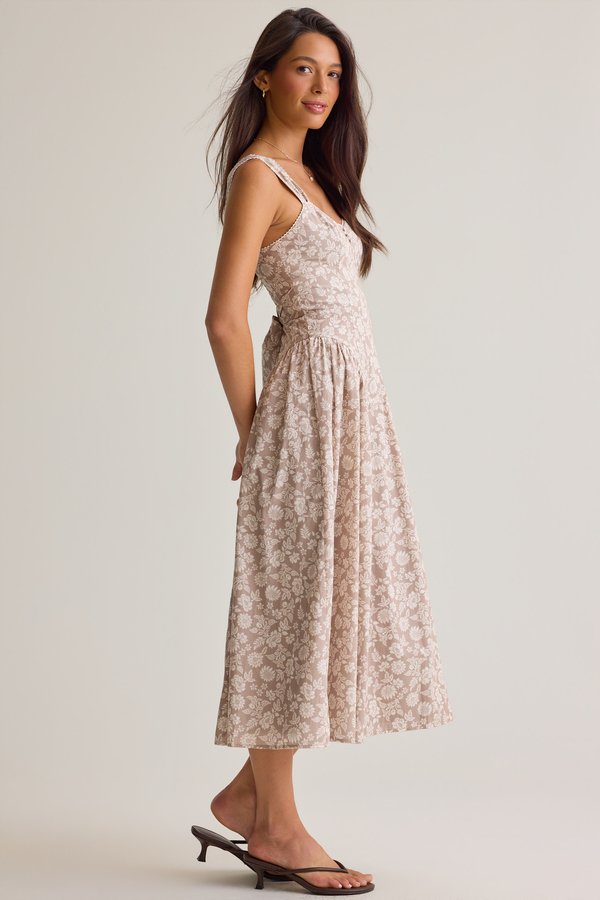 Coco Maxi Dress Detail 3 - Altar'd State