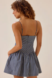 Sailor Stripe Mini Dress Detail 4 - Altar'd State