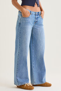 Sydney Low Rise Wide Leg Jeans Detail 3 - Altar'd State