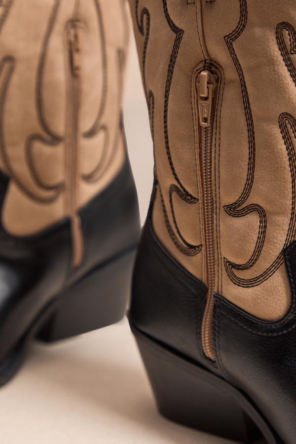 Given Two-Toned Western Boot Detail 2 - Altar'd State