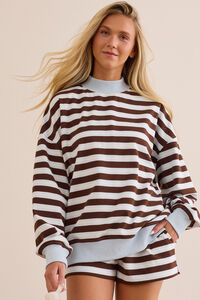 Victory Lap Stripe Mockneck - Altar'd State