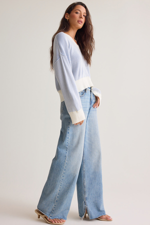 Jaci V Neck Sweater - Altar'd State - 