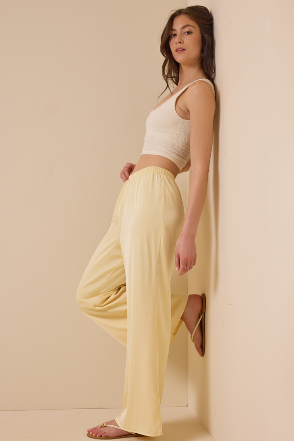 Fynley Satin Pant - Altar'd State