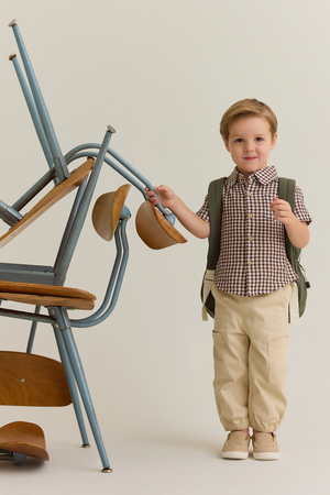 Graham Gingham Toddler Button-Up - Altar'd State - 