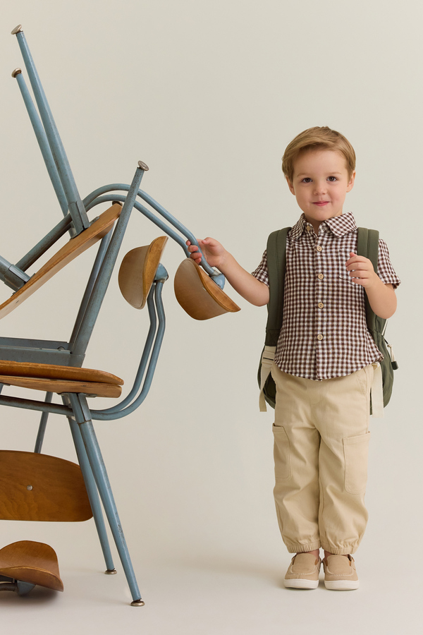 Graham Gingham Toddler Button-Up - Altar'd State