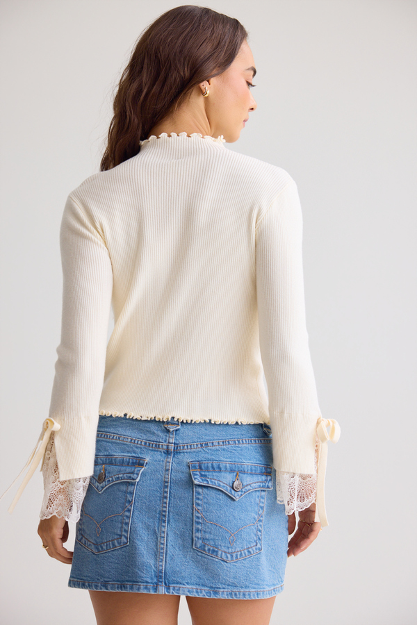 Alyce Mock Neck Long Sleeve Detail 5 - Altar'd State
