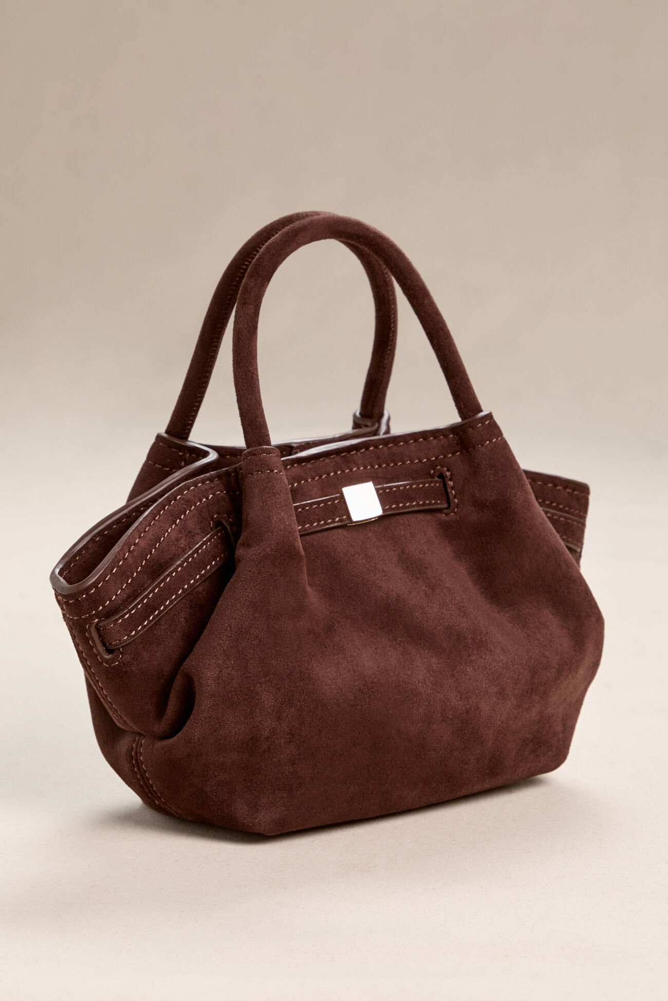 Sienna Belted Suede Mini Crossbody