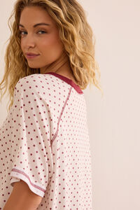 Cool Down Polka Dot Raglan Tee Detail 5 - Altar'd State
