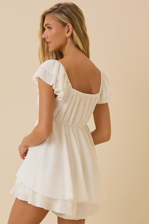 Malia Double Layer Romper - Altar'd State - 