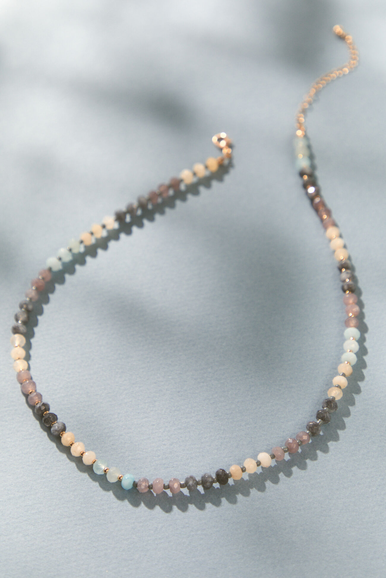 Celia Multi Beaded Gemstone Necklace