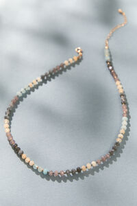 Celia Multi Beaded Gemstone Necklace - Altar'd State