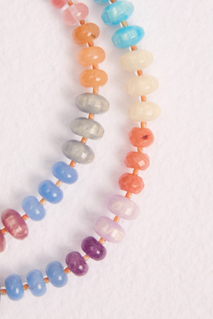 Ember Multi Colored Beaded Choker - Altar'd State - 