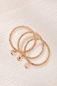 Golden Coast Hammered Bangle Set - Altar'd State