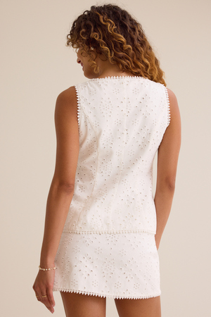 Adriel Button Front Vest - Altar'd State
