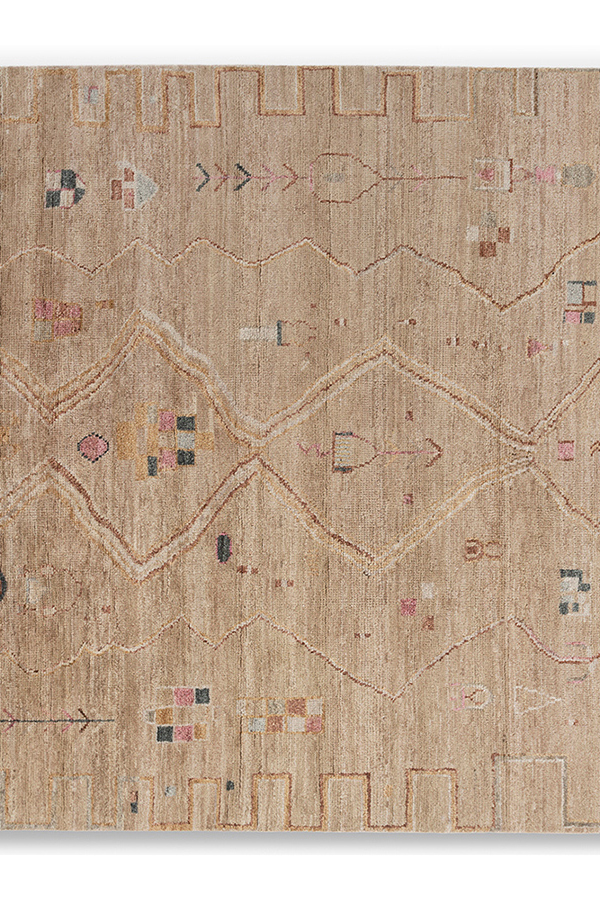 Coralina Handknotted Rug Detail 2 - Altar'd State