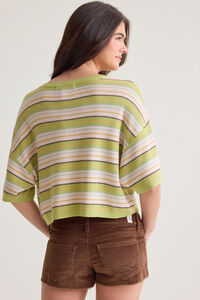 Kaye Boxy Sweater Tee Detail 3 - Altar'd State