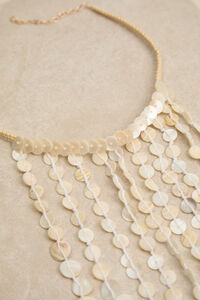 Savannah Fringe Statement Necklace Detail 3 - Altar'd State