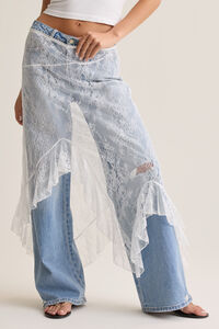 Eva Lace Slip Skirt - Altar'd State