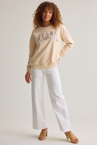 Maris Multi-Patch Mama Sweatshirt Detail 2 - Altar'd State