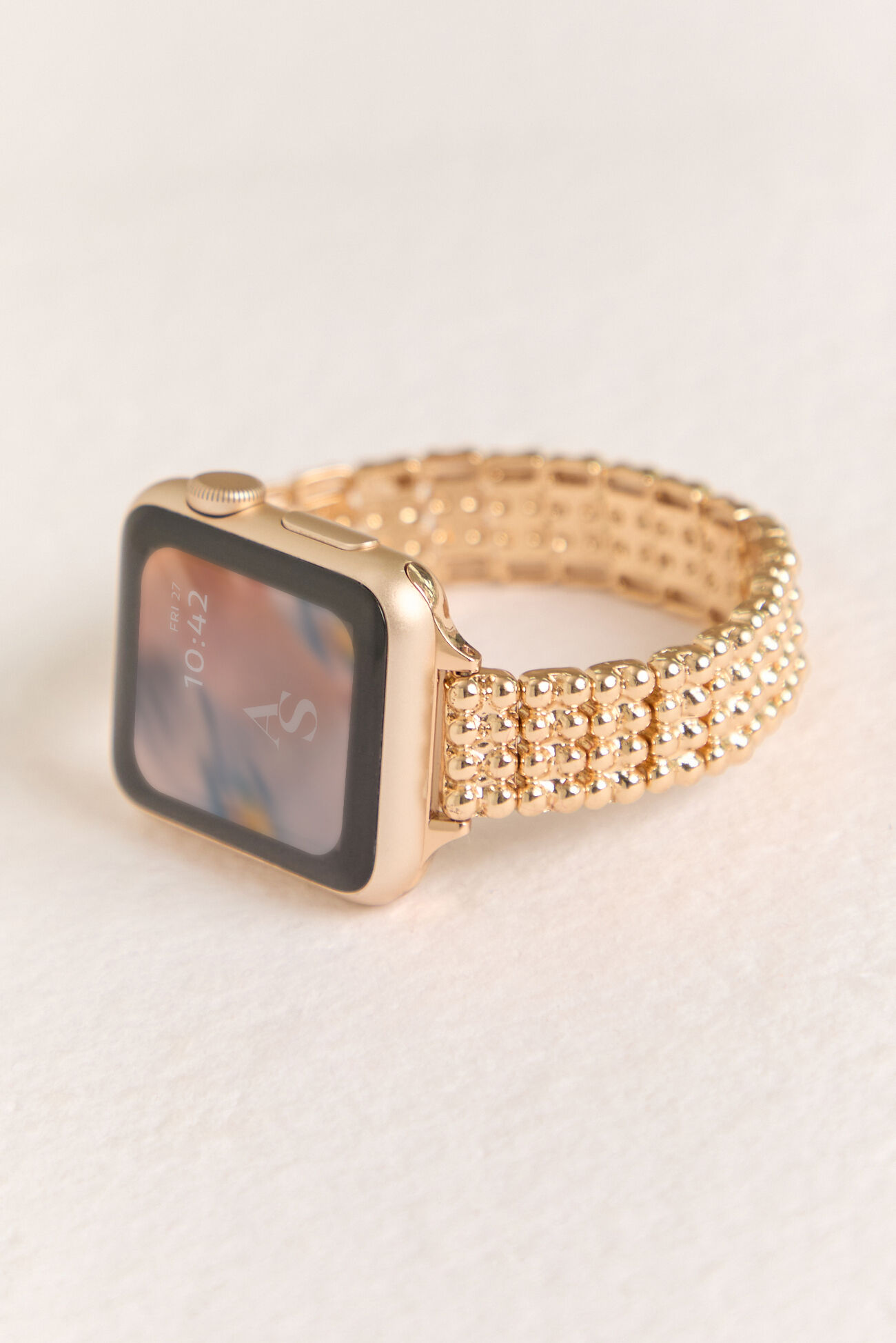 Golden Rows Watch Band