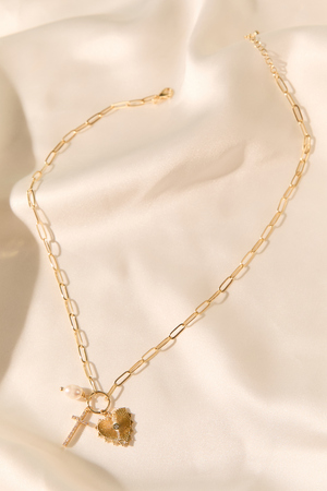 Julie Pendant Necklace - Altar'd State - 
