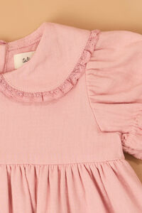 Magnolia Collar Toddler Dress Detail 2 - Altar'd State
